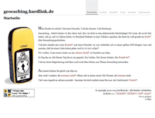 Tablet Screenshot of geocaching.hardlink.de
